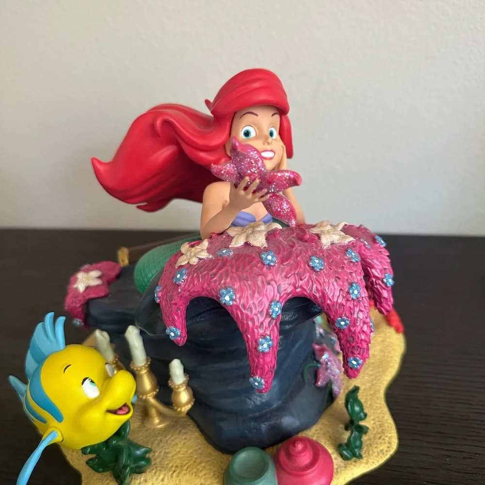 DISNEY PARKS ARIEL AND FRIENDS RESIN FIGURINE STATUE - Picture 5 of 8